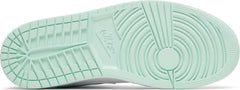 Nike Mens Air Jordan 1 Mid Sneakers - 'Blue Mint'