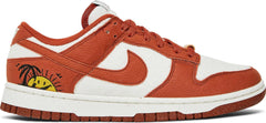 Nike Womens Dunk Low Retro Sneakers - 'Sun Club'