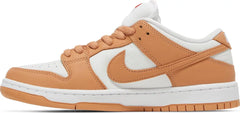 Nike Mens Dunk Low Pro ISO SB Sneakers - 'Light Cognac'