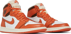 Nike Womens Air Jordan 1 High OG Sneakers - 'Starfish'