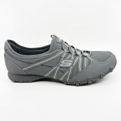 Skechers Bikers Lite Relive Gray Multi Womens Slip On Sneakers