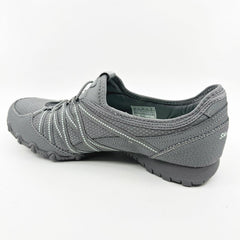 Skechers Bikers Lite Relive Gray Multi Womens Slip On Sneakers