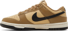 Nike Womens Dunk Low Sneakers - 'Dark Driftwood'