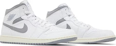 Nike Mens Air Jordan 1 Mid Sneakers - 'Vintage Grey'