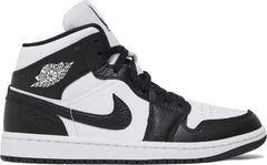 Nike Womens Air Jordan 1 Mid SE Sneakers - 'Homage'