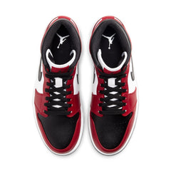 NIKE Air Jordan 1 Mid 'Chicago Black Toe' Men's Sneakers