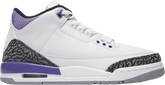 Nike Grade School Womens Air Jordan 3 Retro Sneakers - 'Dark Iris'