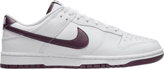 Nike Mens Dunk Low Sneakers - 'White Night Maroon'