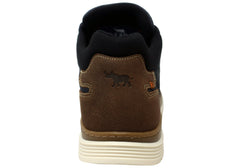 Wild Rhino Banff Mens Comfortable Leather Wide Fit Casual Boots