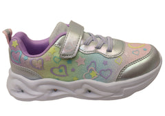 Koala Lights Arista Comfortable Girls Kids Light Up Shoes