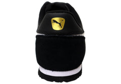 Puma Turino II OG Mens Comfortable Lace Up Casual Shoes Black White