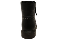 Cabello Comfort Esther Womens Comfortable Leather European Ankle Boots