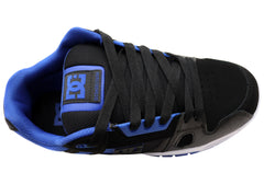 DC Shoes Mens Stag Comfortable Leather Shoes Fade Out Indigo