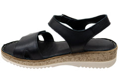 Orizonte Eito Womens Comfortable European Leather Adjustable Sandals