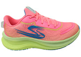 Skechers Kids Girls Max Cushioning Ascend Aura Speed Comfortable Shoes