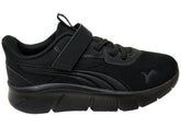 Puma FlexFocus Modern AC+ PS Kids Comfortable Black Shoes