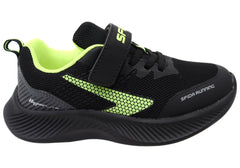 Sfida Kaleido Kids Boys Comfortable Adjustable Strap Athletic Shoes