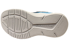 Skechers Kids Infants Boys Microspec Advance Shoes Navy Blue