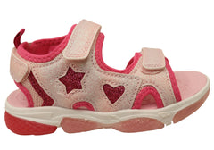 Koala Lights Lani Comfortable Girls Kids Light Up Sandals