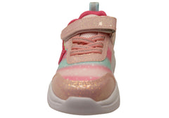 Koala Lights Kids Girls Starr Comfortable Light Up Shoes