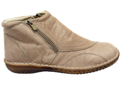 Cabello Comfort 5250-27 Womens Leather Ankle Boots