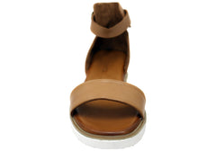 Orizonte Charmchase Womens Comfortable European Leather Wedge Sandals