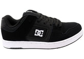 DC Shoes Mens Manteca 4 Comfortable Leather Lace Up Shoes Black White