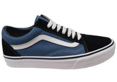 Vans Old Skool Unisex Comfortable Lace Up Sneakers Navy