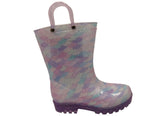 Jellies Mermaid Lights Baby Toddler Kids Girls Light Up Gumboots