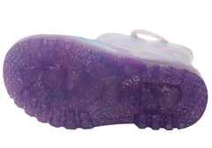 Jellies Mermaid Lights Baby Toddler Kids Girls Light Up Gumboots