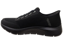 Skechers Mens Go Walk Flex Netro Extra Wide Fit Comfort Slip On Shoes