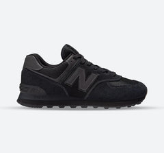 Men's Wide Fit New Balance ML574EVE Walking/Running Trainers - Exclusive - Black