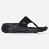 Women's Wide Fit Skechers 140803 Go Walk Arch Fit Sandals