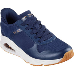 Women's Wide Fit Skechers 177116 Slip-ins Tres Air Uno Easy Steppers Trainers