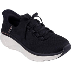 Women's Relaxed Fit Skechers 150105 Slip-ins Dlux Walker 2.0 Polyester Trainers