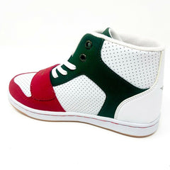 Creative Recreation Cesario White Forest Red Youth Kids Sneakers