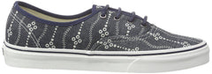 VANS Authentic (Indigo) Mood Indigo Navy Blue White Womens Casual Shoes
