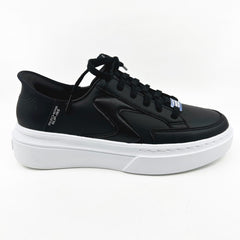Skechers Cordova Classic New Reign Black White Womens Slip On Sneakers