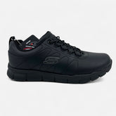 Skechers Nampa Beja Black Womens Electrical Hazard Slip Resistant Sneaker