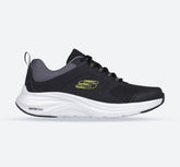 Men's Wide Fit Skechers 232628 Vapor Foam Trainers - Black/Lime
