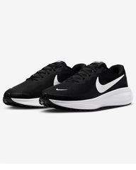 Women's Wide Fit Nike HQ1996-001 Revolution 8 Running Trainers