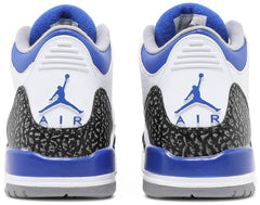 Nike Grade School Womens Air Jordan 3 Retro Sneakers - 'Racer Blue'