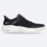 Women's Wide Fit Skechers 117555 Slip-ins Bobs Sport Infinity Vapor Glow Trainers