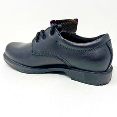 Shoes for Crews SFC Slip Resistant Black Oxford Womens Work Crew Shoes