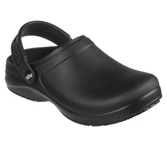 Women's Wide Fit Skechers 108067 Riverbound Pasay Arch Fit Clog Shoes