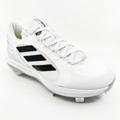 Adidas Purehustle 2 Elite White Black Womens Metal Softball Cleats