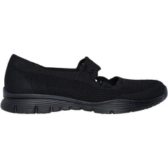 Women's Wide Fit Skechers 159078 Seager Cute N' Coy Shoes