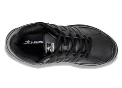 Mens Wide Fit I-Runner Pro Leather Oil and Slip Resistant Trainers