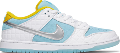 Nike Mens FTC x Dunk Low SB Sneakers - 'Lagoon Pulse'