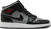 Nike Grade School Womens Air Jordan 1 Mid Sneakers - 'Shadow'